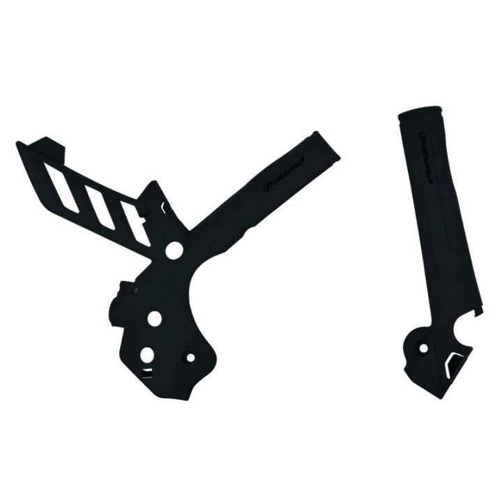 PROTECTIONS DE CADRE NOIRE POLISPORT KTM SXF 450 2011-15