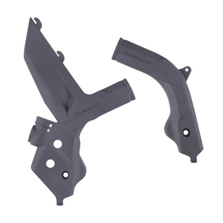 PROTECTIONS DE CADRE GRISE POLISPORT KTM EXC-F 250, 350 ET 450 2020-2023