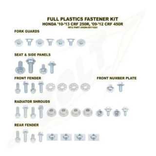 Kit vis complet de plastiques Bolt Honda CRF 250 2010-13
