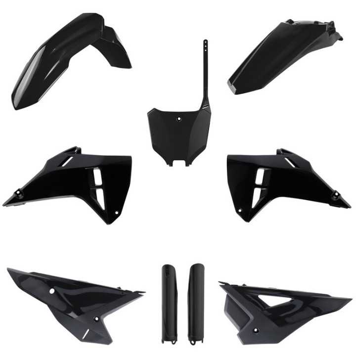 Kit plastiques carénage POLISPORT - couleur noir HONDA 250 450 CRF 2025-26