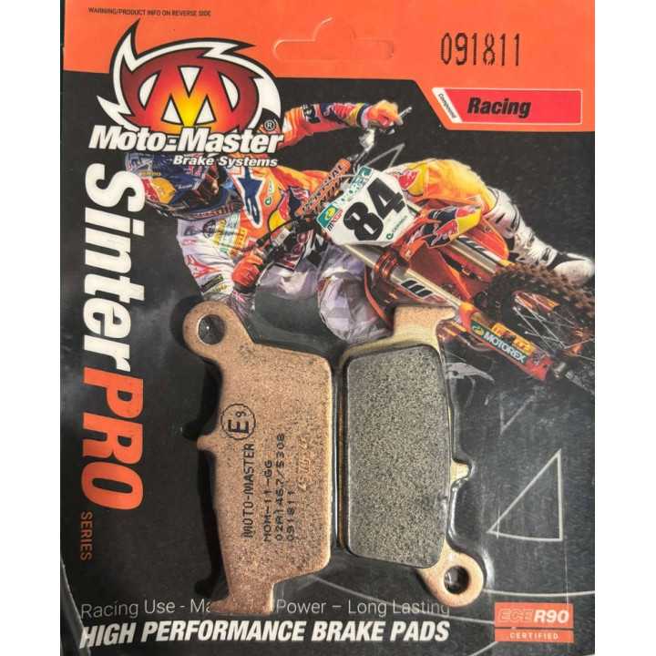 PLAQUETTES DE FREINS ARRIERE MOTO MASTER SINTER PRO YAMAHA YZF 250 2003-2006