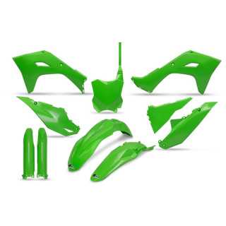 Kit plastiques carénage complet UFO VERT KAWASAKI KXF 250 450 2024-25