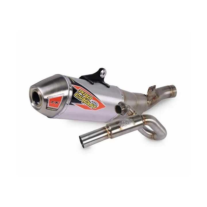 Lignes d'échappement T-6 PRO CIRCUIT KAWASAKI KXF 450 2024-25