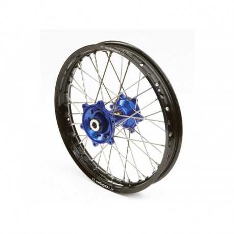 Roue arriere complete ART 18x215 jante noirmoyeu bleu Yamaha WRF250 01-18 Roue arriere complete ART 18x215 jante noirmoyeu bleu Yamaha WRF250 01-18