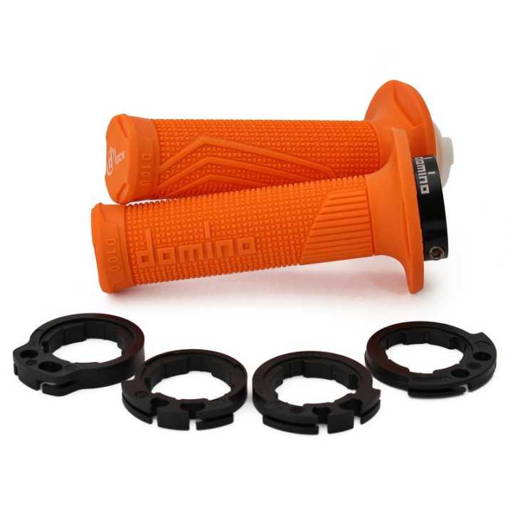 POIGNEES LOCK-ON DOMINO ORANGE 2 et 4 TEMPS