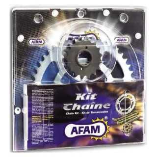 Kit chaîne AFAM 520MX6 13-50 renforcée - couronne ultra-light anti-boue KXF 250 2023-2025