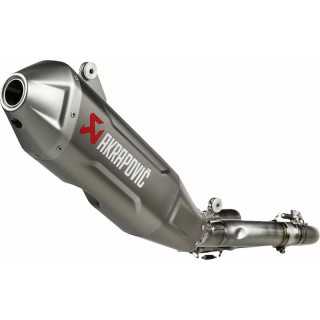 LIGNE COMPLETE D'ECHAPEMENT AKRAPOVIC EVOLUTION LINE TITANE YAMAHA 250 YZF ET 250 WRF 2024-25