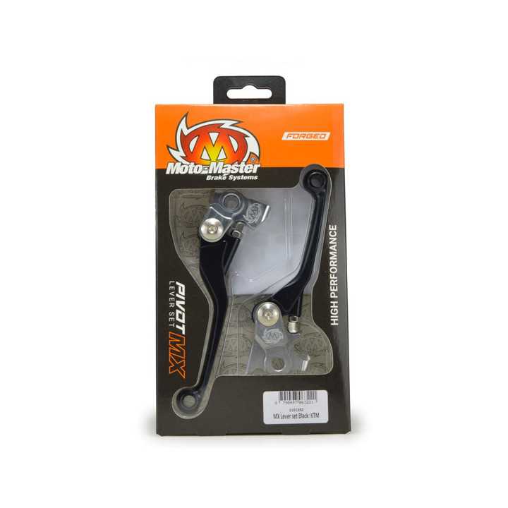 PAIRE DE LEVIERS REPLIABLE KAWASAKI NOIR KX 250 2000-2004