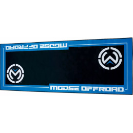 TAPIS D'ATELIER MOTO BLEU...