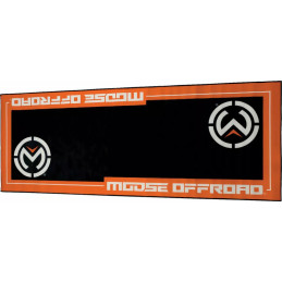 TAPIS D'ATELIER MOTO ORANGE...