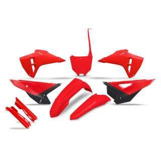 KIT PLASTIQUES CARENAGE UFO ORIGINE ROUGE NOIR HONDA CRF 250 ET 450 2025-26
