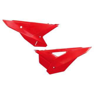 PLAQUES PLASTIQUES LATERALES UFO ROUGE HONDA CRF 250 450 2025