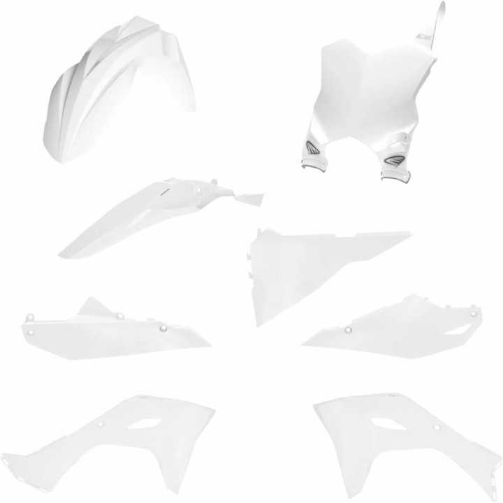 KIT PLASTIQUES CARENAGE CYCRA BLANC KAWASAKI KXF 250 2025