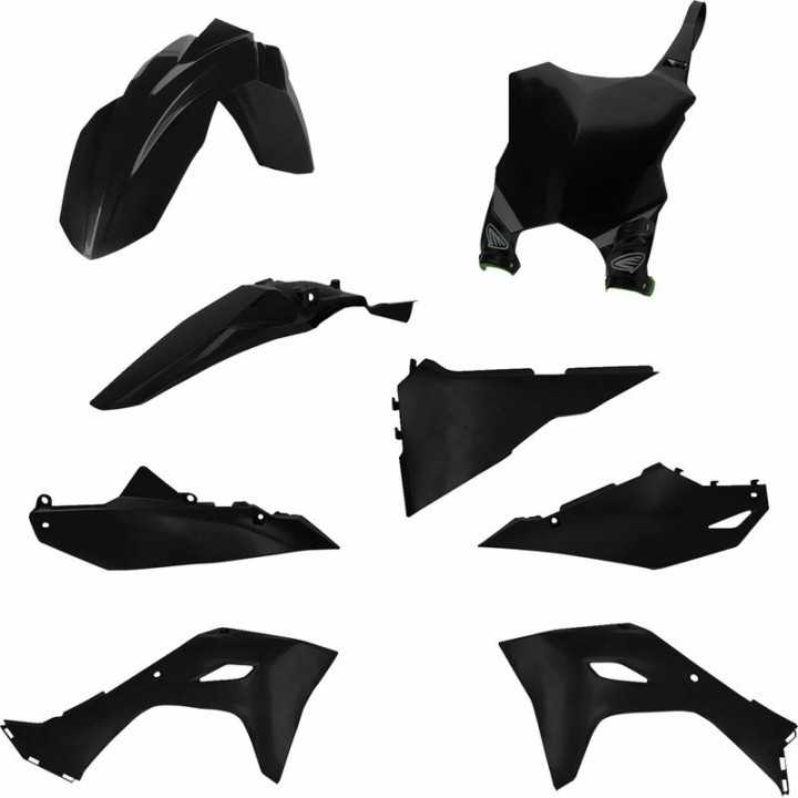 KIT PLASTIQUES CARENAGE CYCRA NOIR KAWASAKI KXF 250 2025