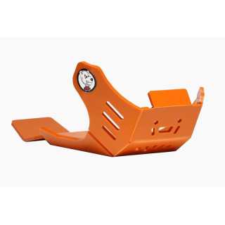 SABOT PROTECTION MOTEUR AXP XTREM 8MM ORANGE KTM SXF 250 350 ET HUSQVARNA FC 250, 350 2023-2025
