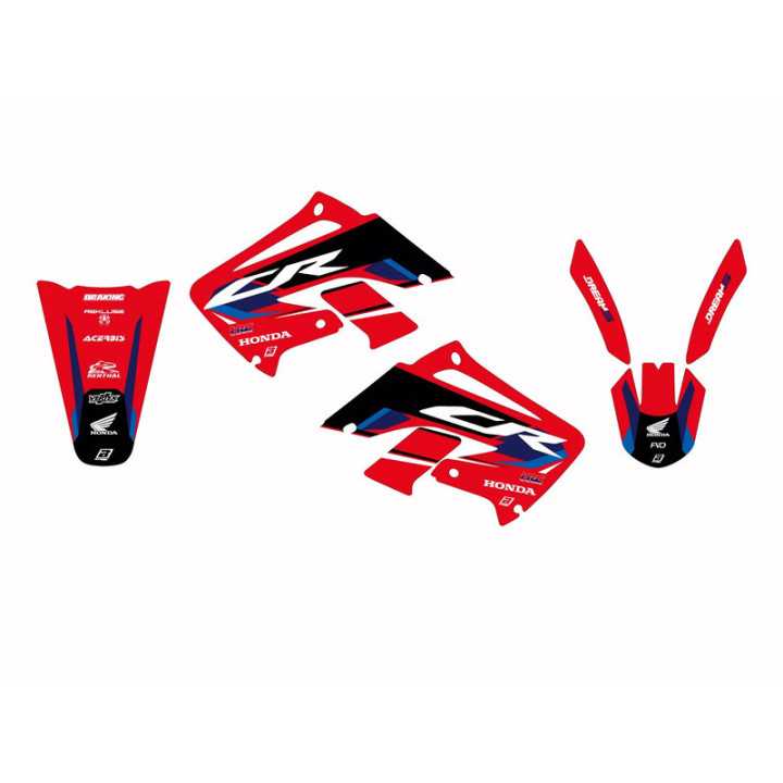 KIT DÉCORATION BLACKBIRD DREAM 5 HONDA CR 125 250 2002-2007