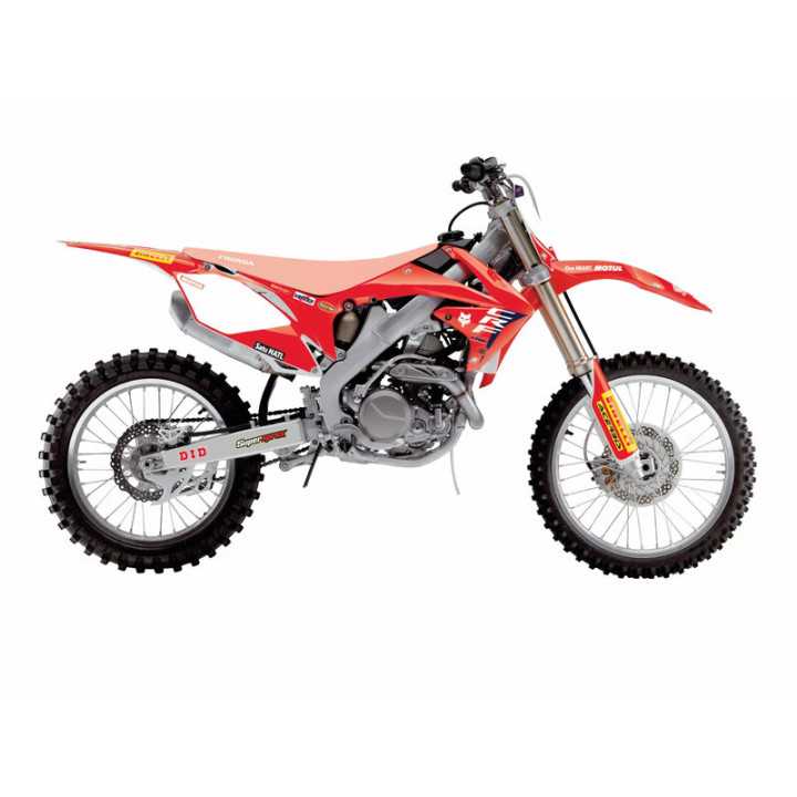 KIT DÉCORATION BLACKBIRD TEAM HRC HONDA CRF 450 2009-2012