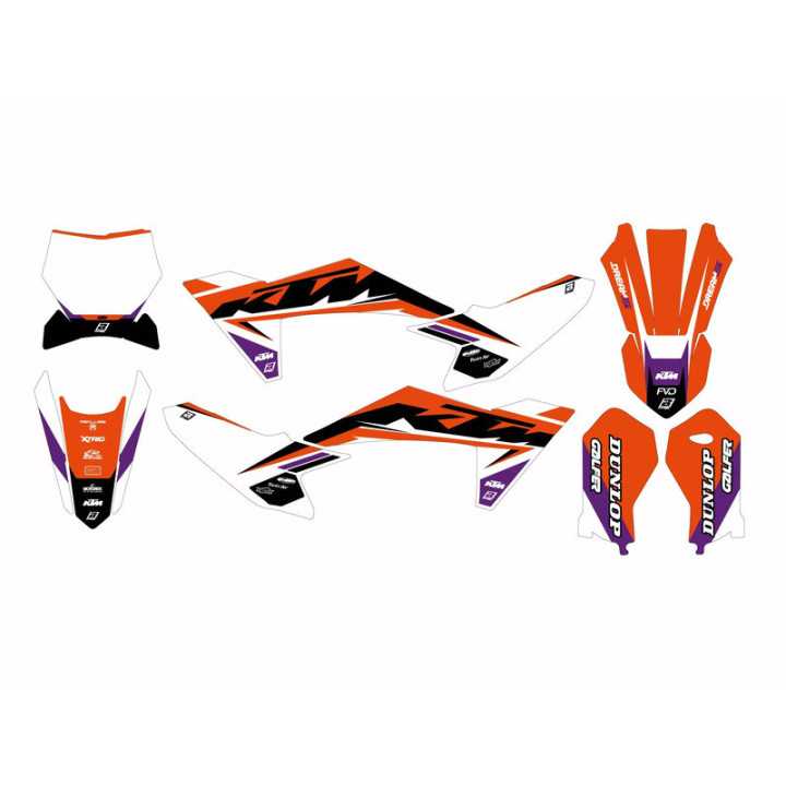 KIT DÉCORATION BLACKBIRD DREAM 5 KTM SX 50 2024-2025
