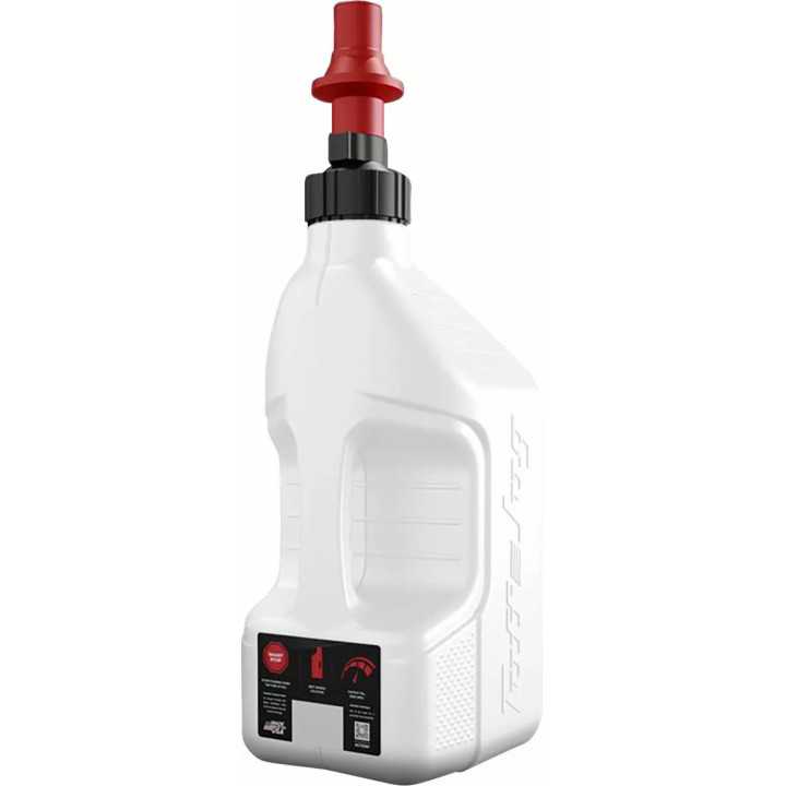 JERRICAN BIDON D' ESSENCE TUFF JUG BLANCHE GENERATION 3 10 LITRES