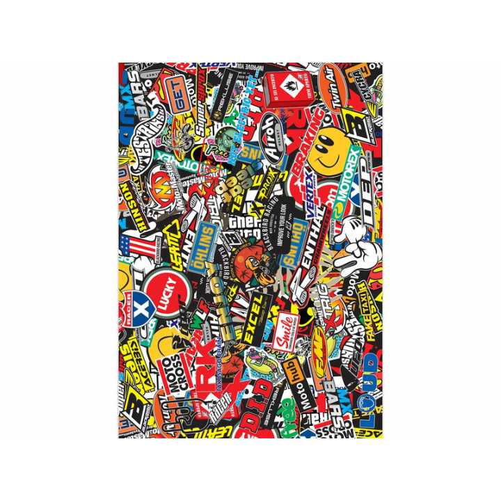 PLANCHE DE STICKERS BLACKBIRD BOMB