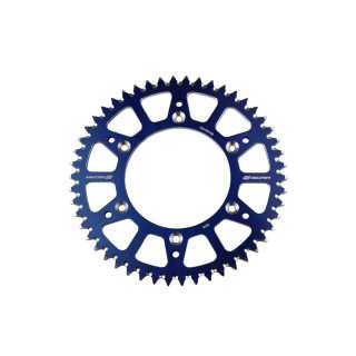 COURONNE SCAR ALU BLEU TYPE SRS130 PAS 520 52 DENTS YAMAHA YZF 450 2003-2025