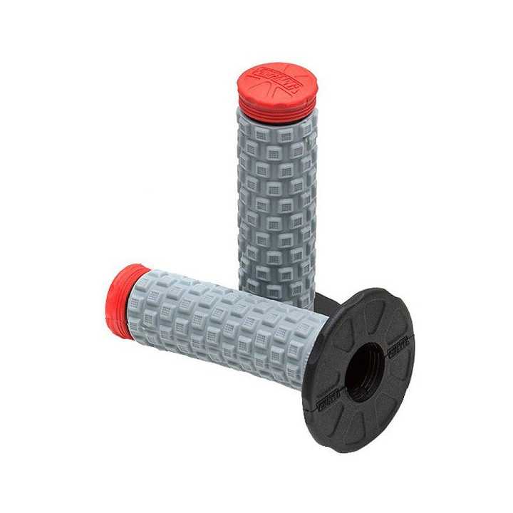 POIGNEES PROTAPER MX PILLOW NOIR/GRIS/ROUGE 