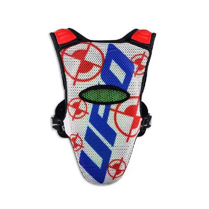 PARE PIERRE UFO VALKKYRIE 2 EVO COURT BLANC BLEU ROUGE TAILLE L XL