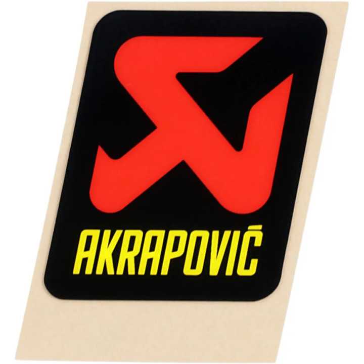 STICKER AUTOCOLLANT AKRAPOVIC VERT 60