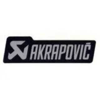 AUTOCOLLANT AKRAPOVIC 120X35
