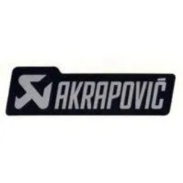 AUTOCOLLANT AKRAPOVIC 120X35