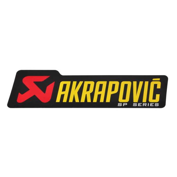 STICKER AUTOCOLLANT AKRAPOVIC 180 MM