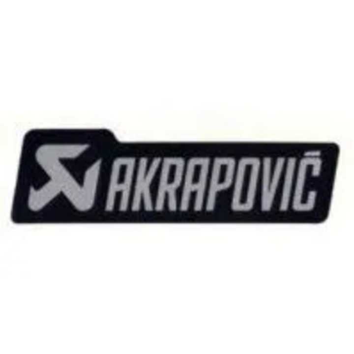 STICKER AUTOCOLLANT AKRAPOVIC 150X44