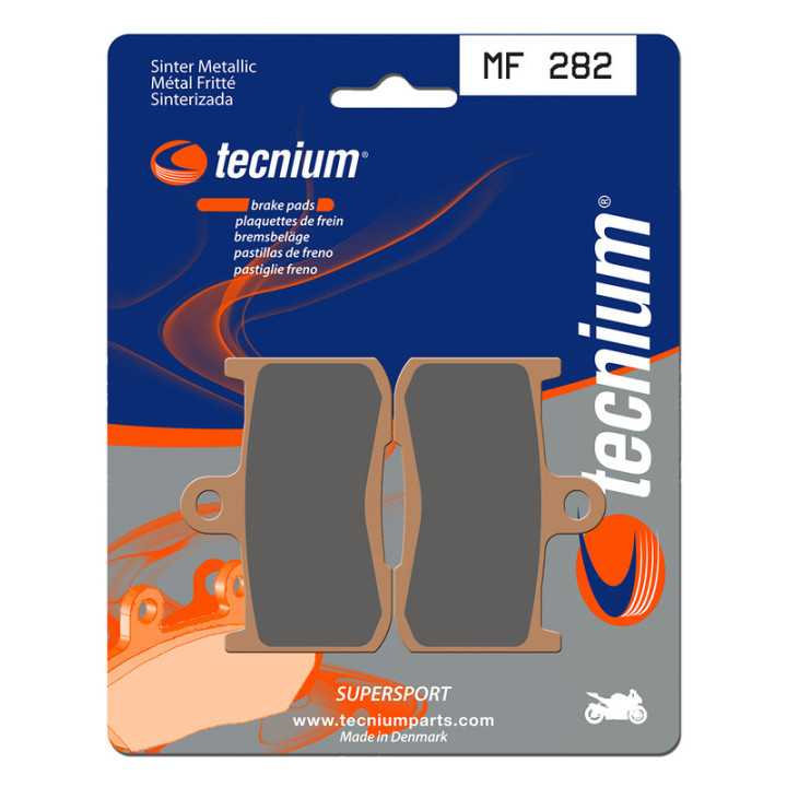 PLAQUETTES DE FREIN AVANT TECNIUM MF282 KAWASAKI Z900 2018-2025