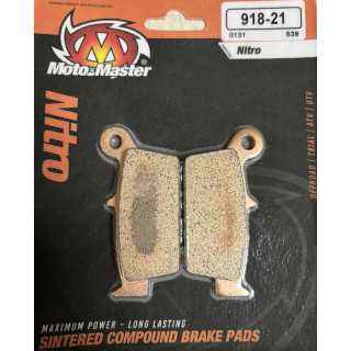 PLAQUETTES DE FREIN ARRIERE MOTO MASTER NITRO SUZUKI RM 125 250 1996-2010