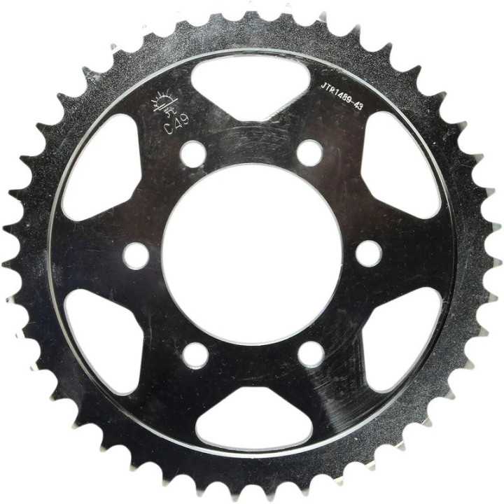 COURONNE JT ACIER STANDARD TYPE 1489 PAS 525 43 DENTS KAWASAKI Z900 2017-2025