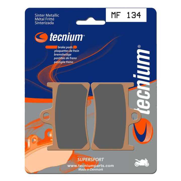 PLAQUETTES DE FREIN AVANT TECNIUM MF134 YAMAHA MT-10 2016-2025
