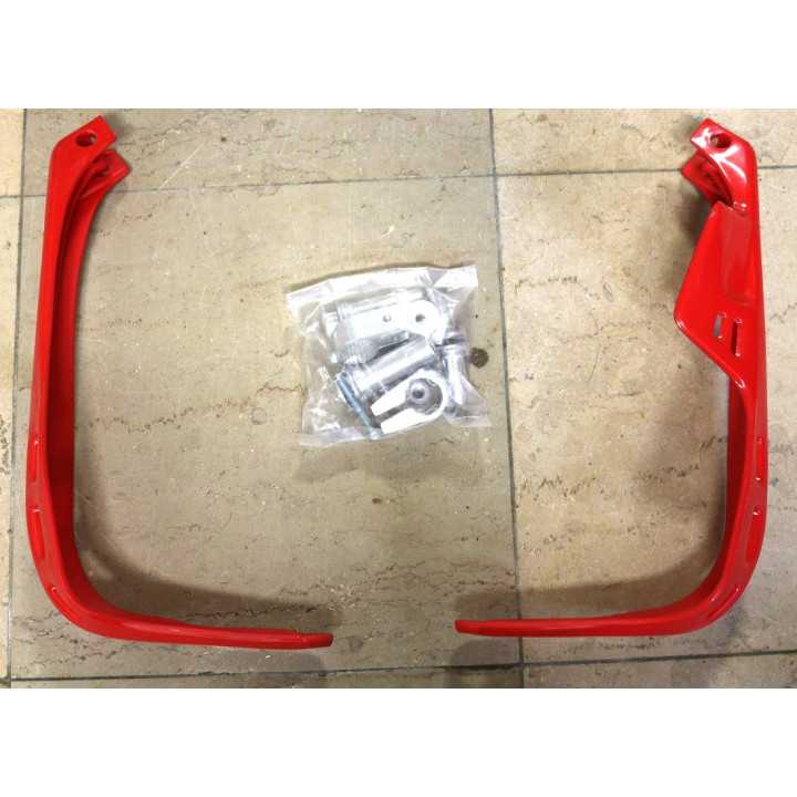 PROTEGE MAINS INTEGRAL ROUGE AERO STYLING CROSS VIPER AVEC FIXATIONS