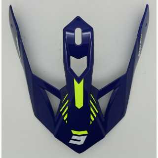SHOT VISIERE PEAK LITE FURY NAVY NEON BLEU JAUNE