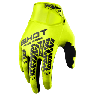 GANTS VISION TECH JAUNE NOIR