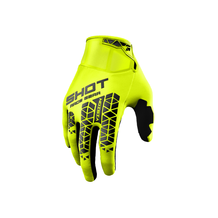 GANTS VISION TECH JAUNE NOIR