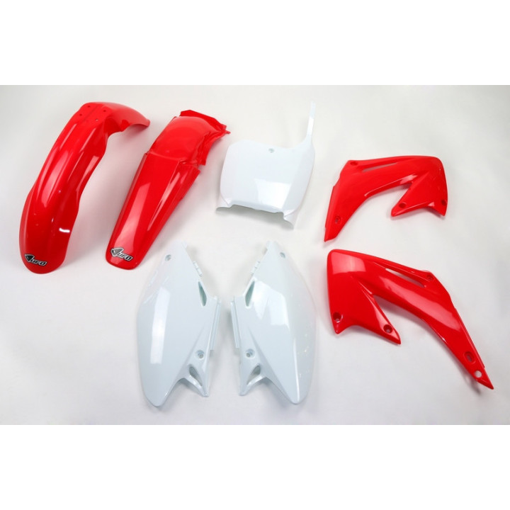 KIT PLASTIQUES CARENAGE UFO CR 125 250 02/03