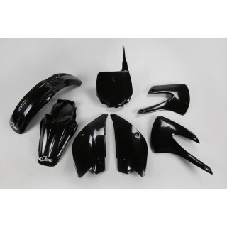 KIT PLASTIQUES CARENAGE UFO NOIR  KX 85 2013