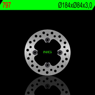 DISQUE DE FREIN ARRIERE ROND NG KAWASAKI KX 85 01/21