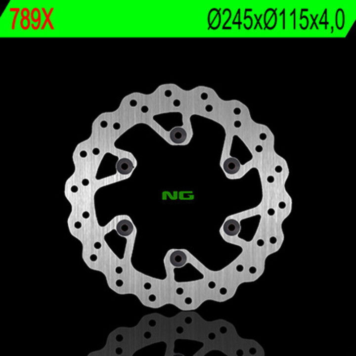 DISQUE DE FREIN ARRIERE A PETALES WAVE NG YAMAHA YZF 450 03/21
