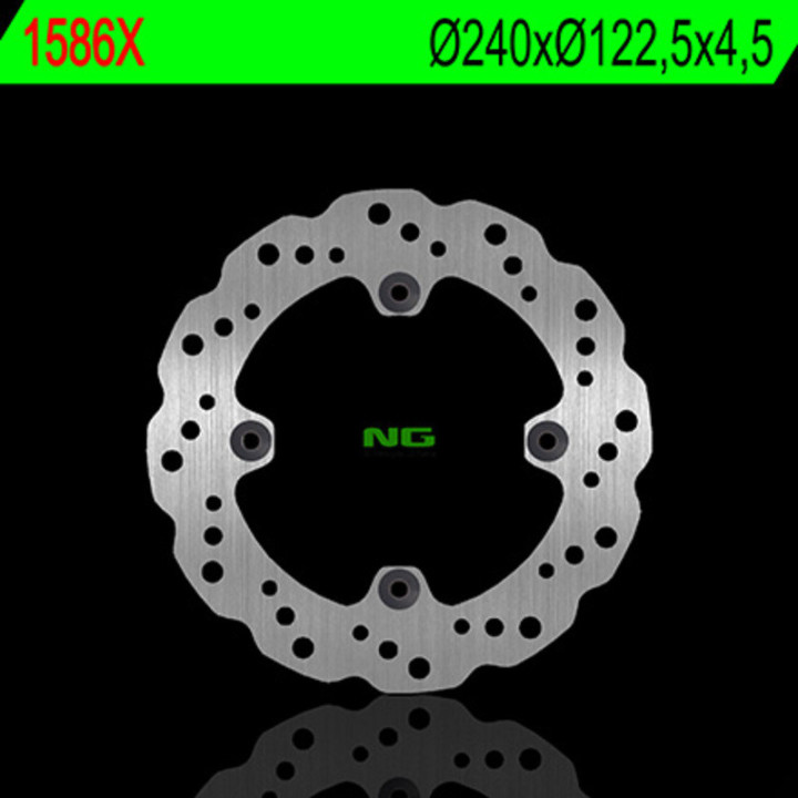 DISQUE DE FREIN ARRIERE A PETALES WAVE NG HONDA CR 125 98/03