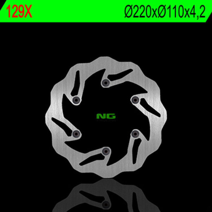 DISQUE DE FREIN ARRIERE A PETALES WAVE NG KTM SXF 350 11/17
