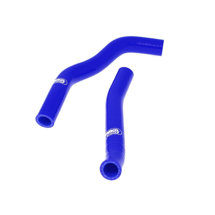 Durites de radiateur bleues SAMCO type origine - 2 durites Yamaha YZ 80 1996-01