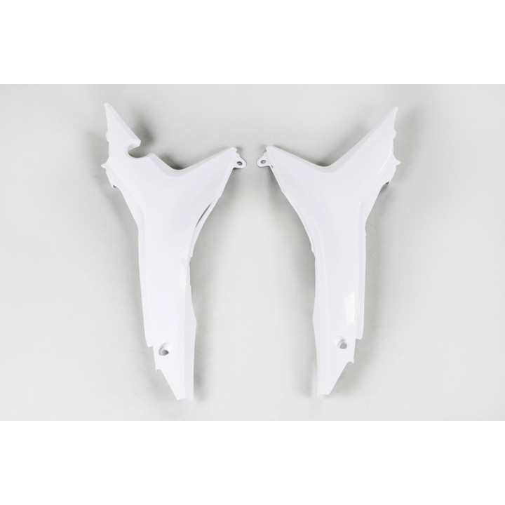 Caches plastiques carénage boîte à air UFO blanc Honda CRF 450 2013-2016