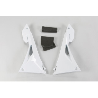 CACHE PLASTIQUES CARENAGE BOITE A AIR UFO BLANC HONDA 250 CRF 18-21
