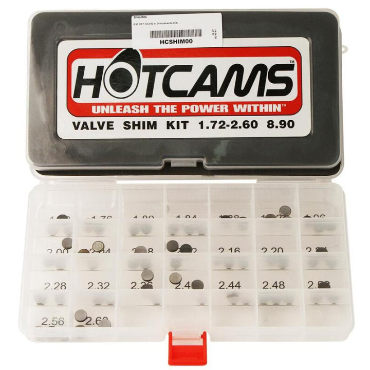 COFFRET DE PASTILLES REGLAGE DE SOUPAPE DIAMETRE 8.90mm KTM SXF 250